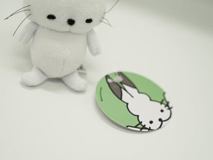 ドコうさぬいぐるみキーホルダー