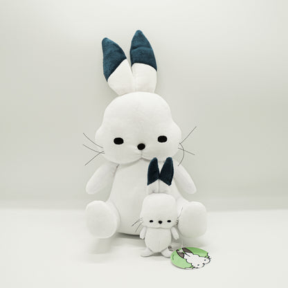 ドコうさぬいぐるみキーホルダー